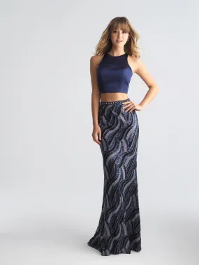 18-626 Prom Dress Navy