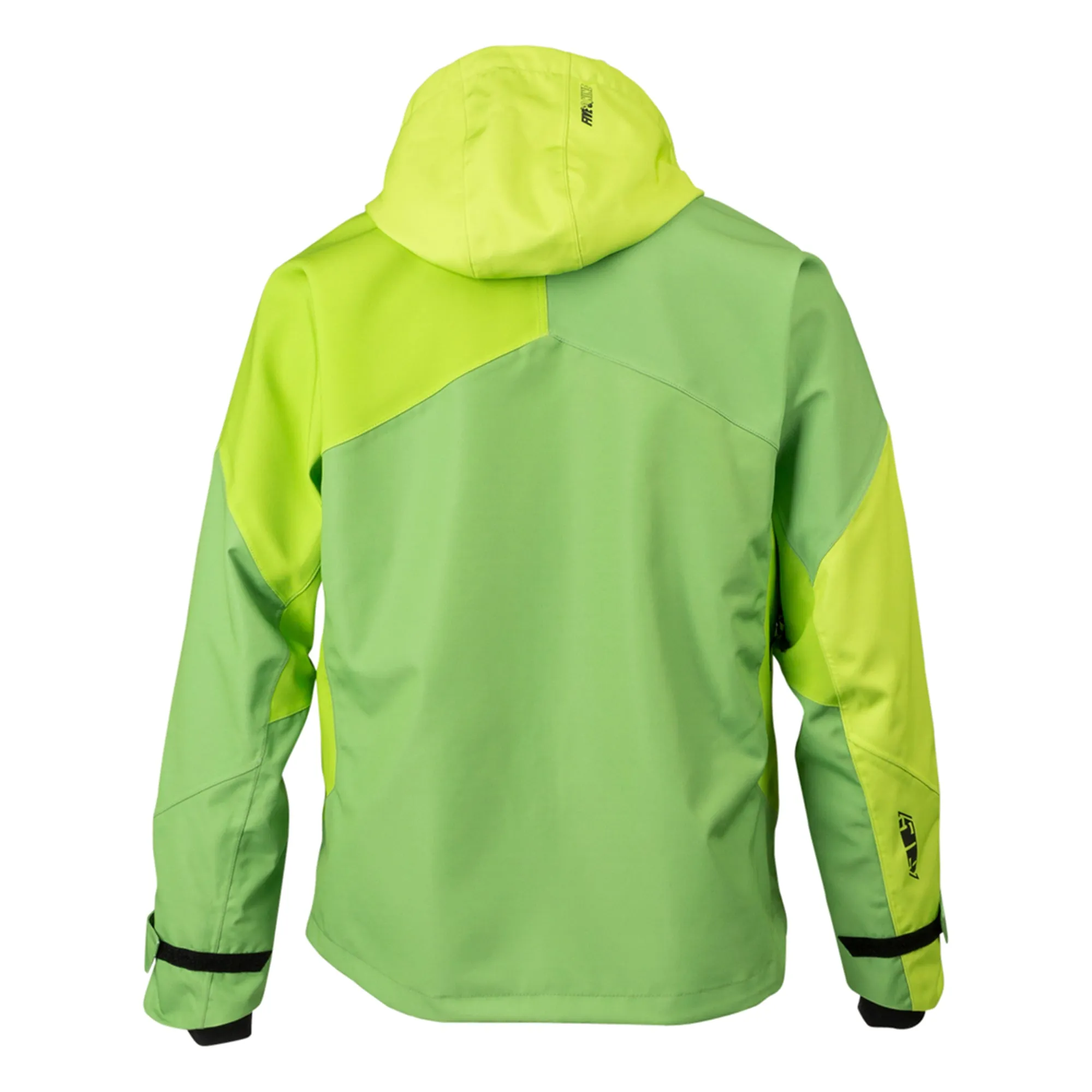 509  Evolve Snowmobile Jacket Shell Durable Breathable Liner Warm Acid Green