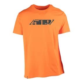 509  Mens Legacy T-Shirt Short Sleeve Regular Fit Pre-Shrunk Soft Tee Orange