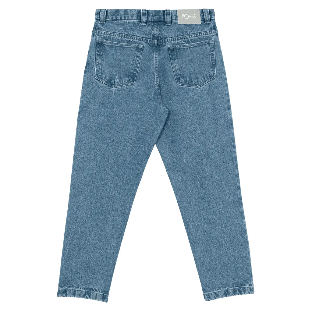 '92! pants - Mid blue