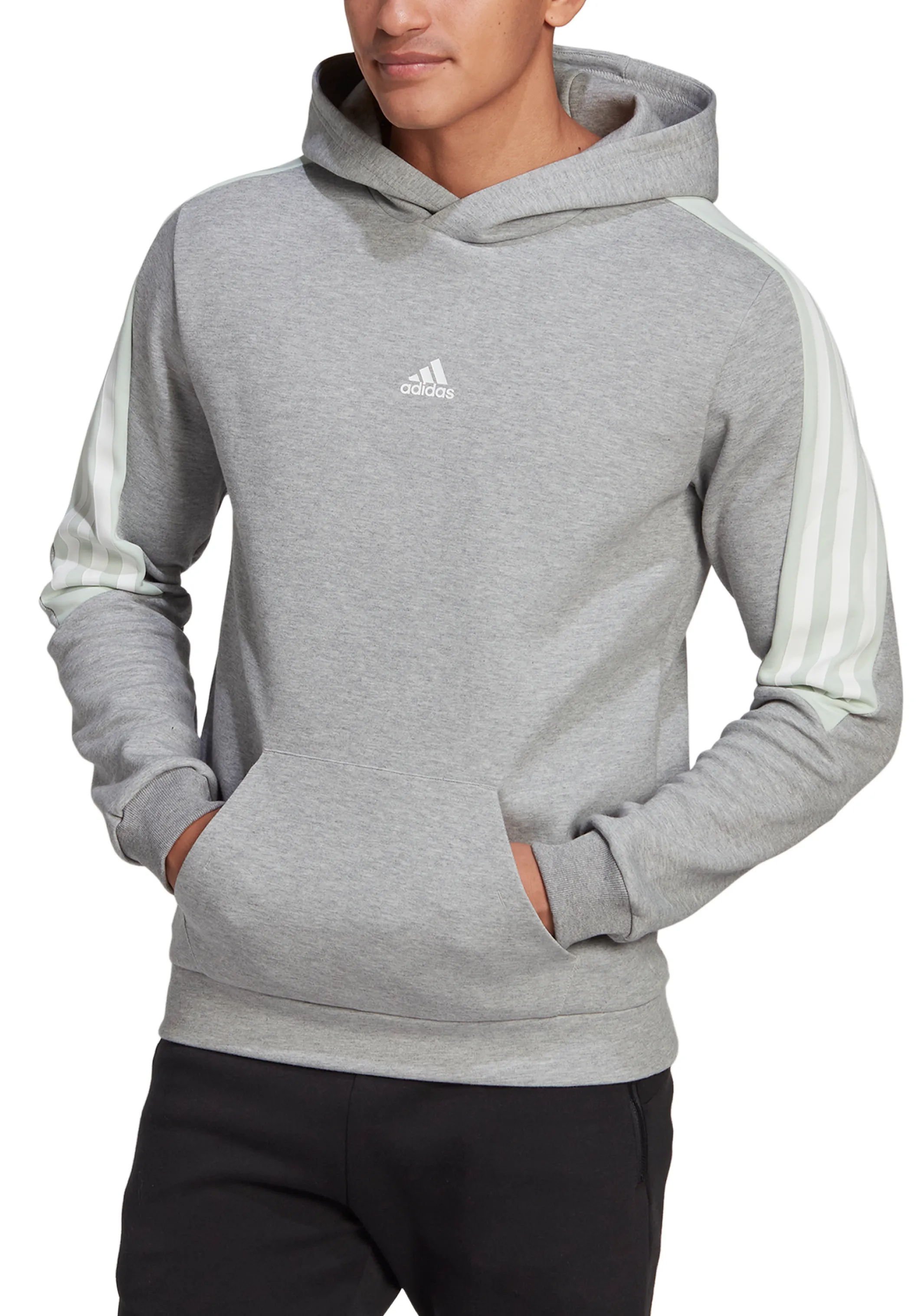 Adidas Mens Future Icons 3-Stripes Hoodie <br> HL1969