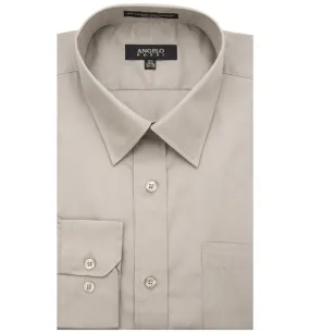 Angelo Rossi Modern Fit Dress Shirt - Tan