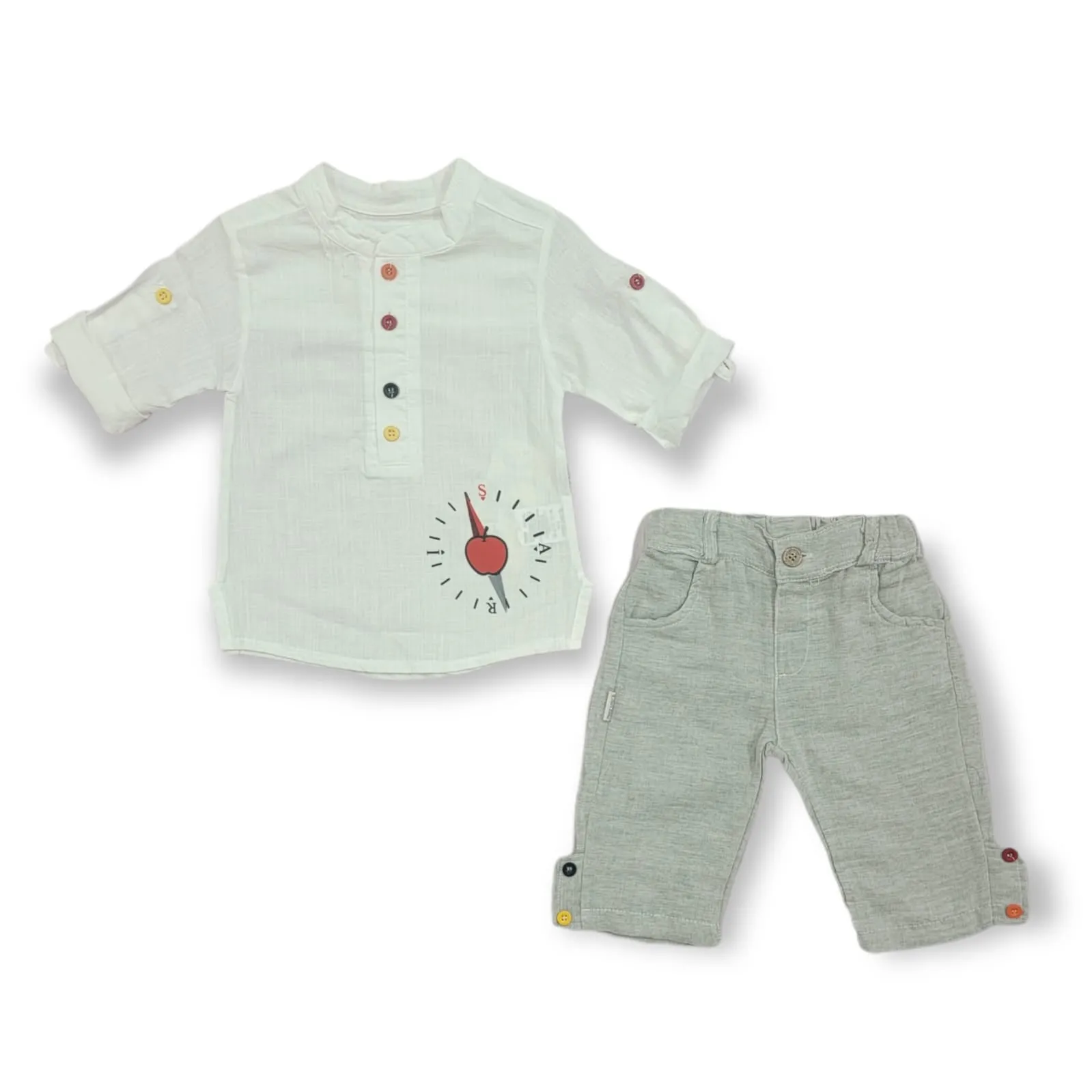 Apple compass Boys Casual Set