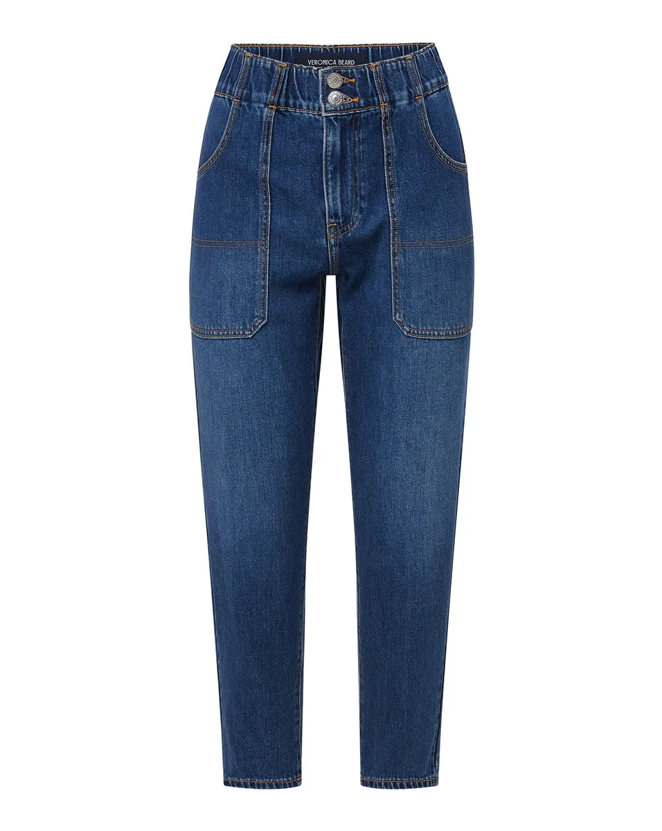 Arya Cargo Jean | Elastic Waist