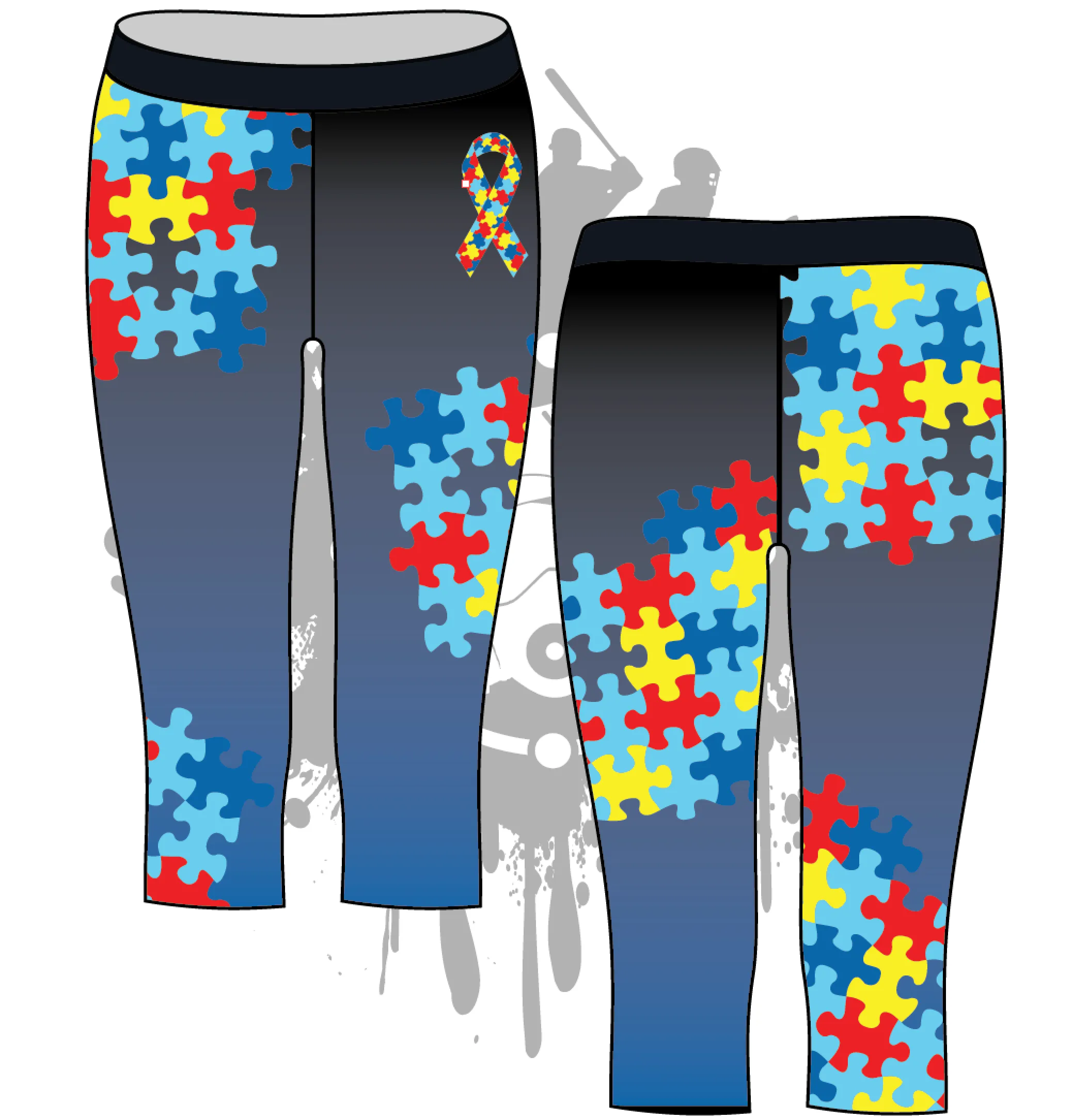 Autism Awareness Womens Leggings