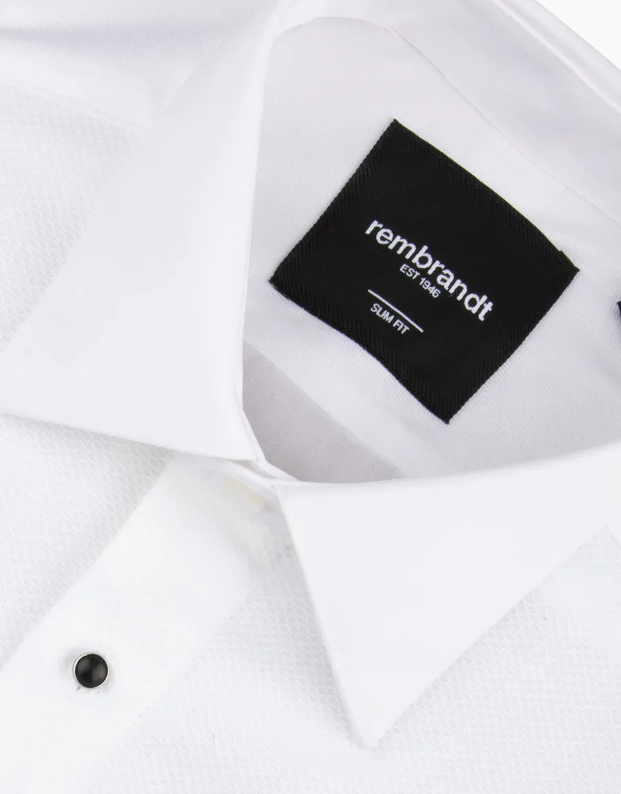 Avonmore White Stud Front Shirt