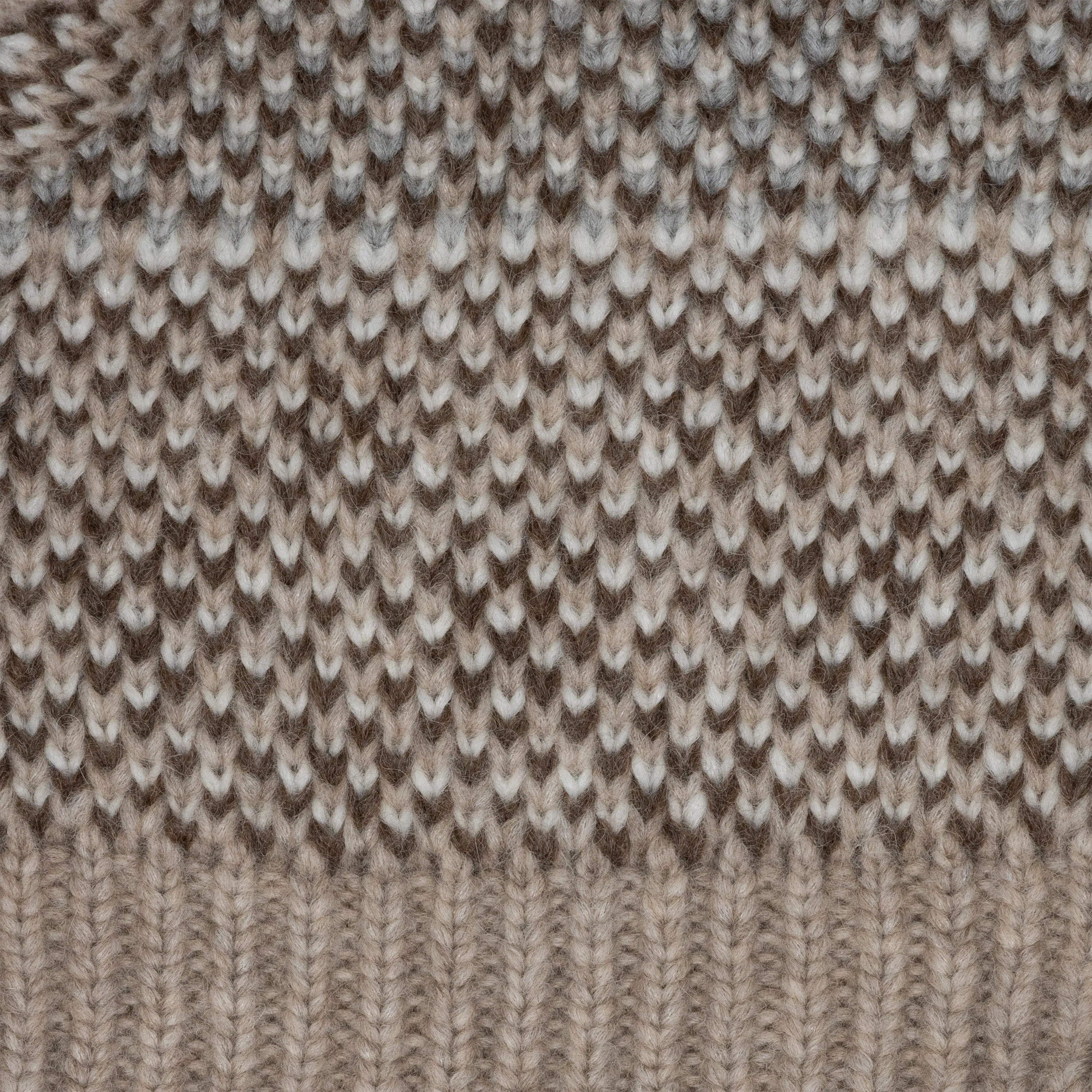 Baby Alpaca Knitted Sweater (Beige)