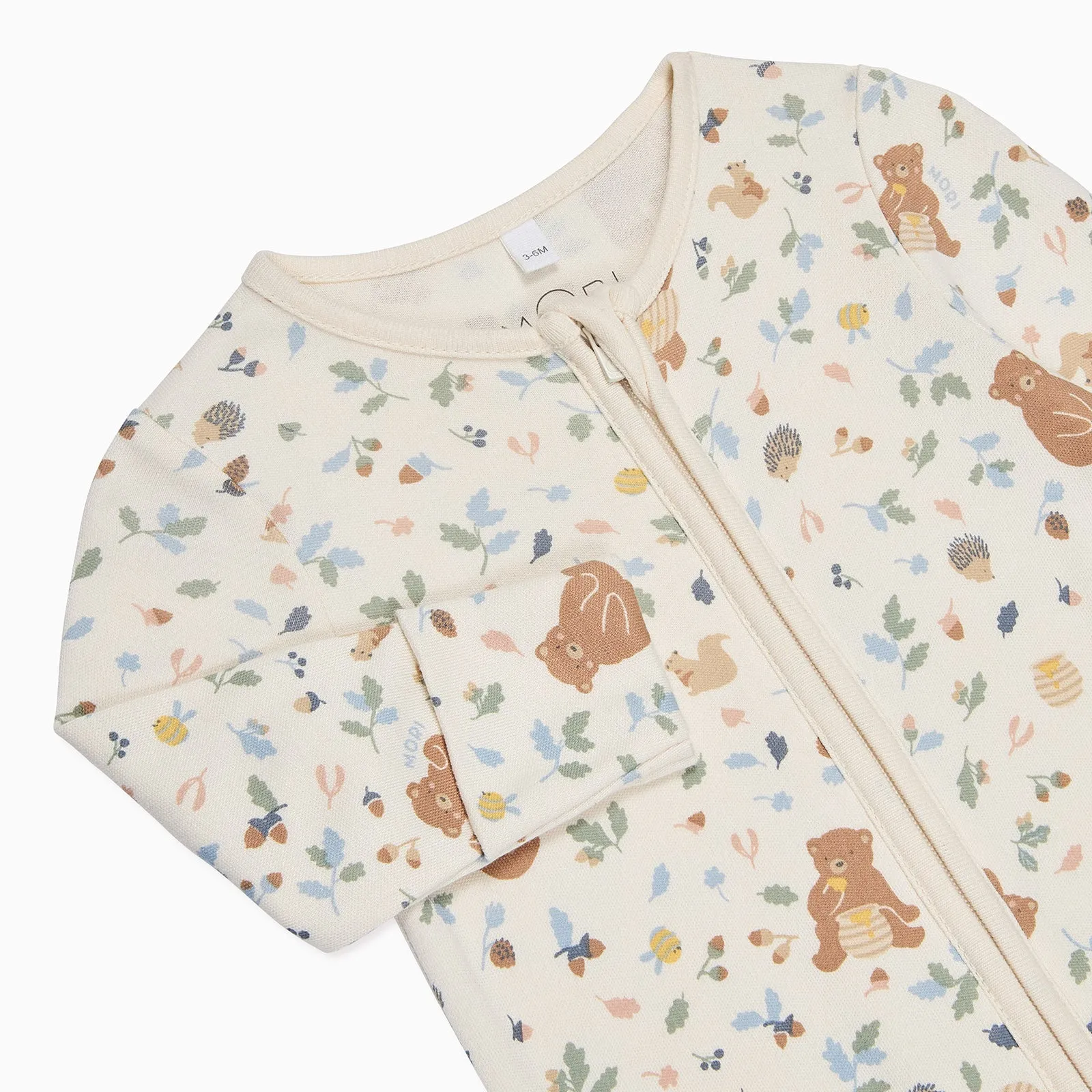 Bear Clever Zip Romper