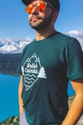 Beautiful British Columbia T-shirt (Mens)