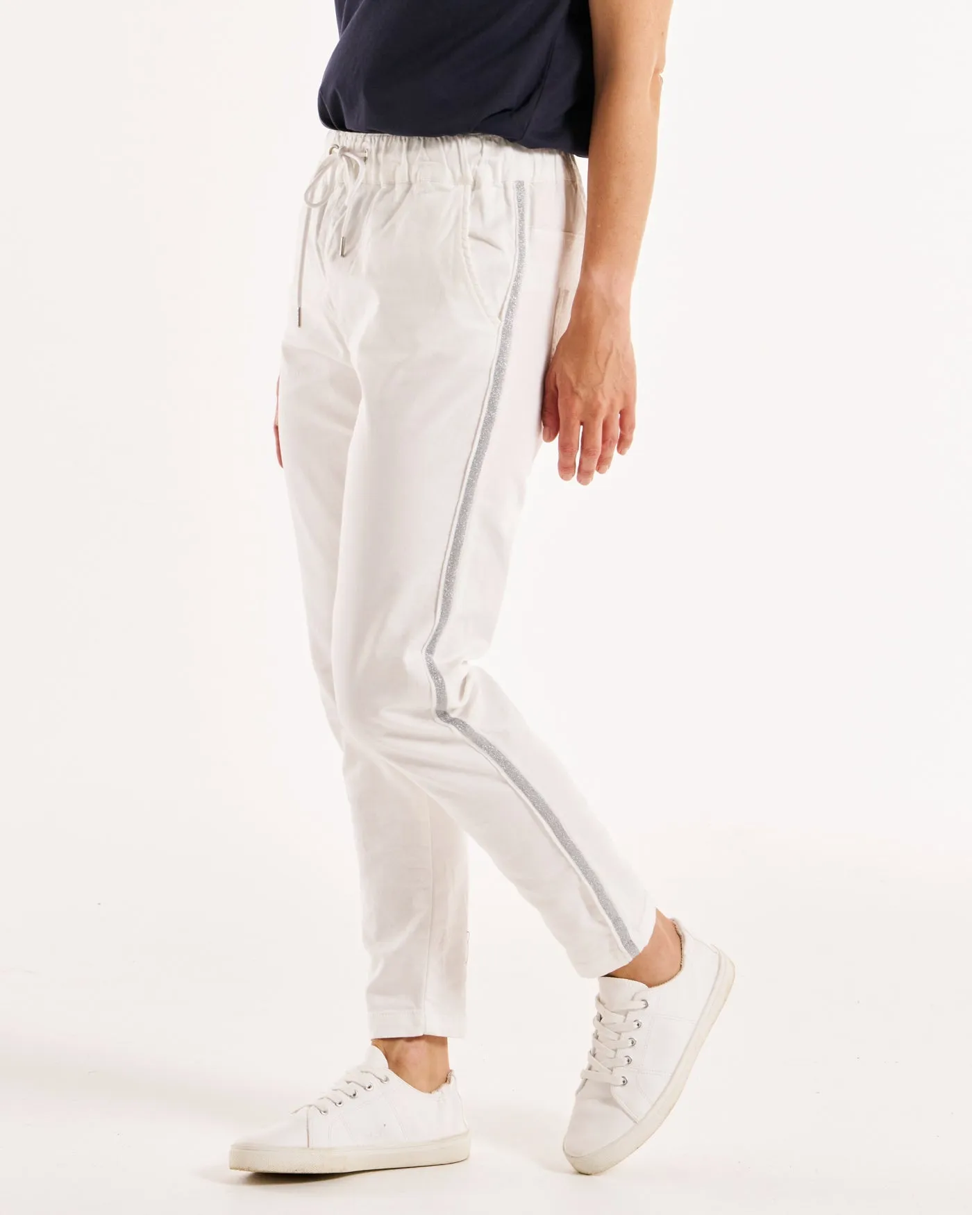 Betty Basics Brooks Jean - White