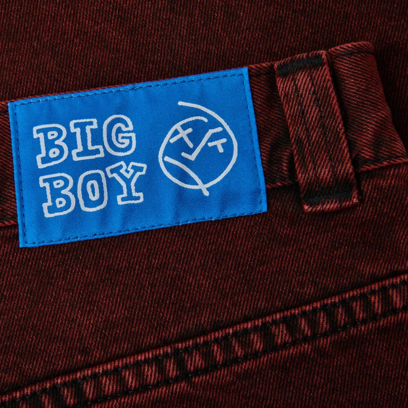 Big Boy Jeans Red Black