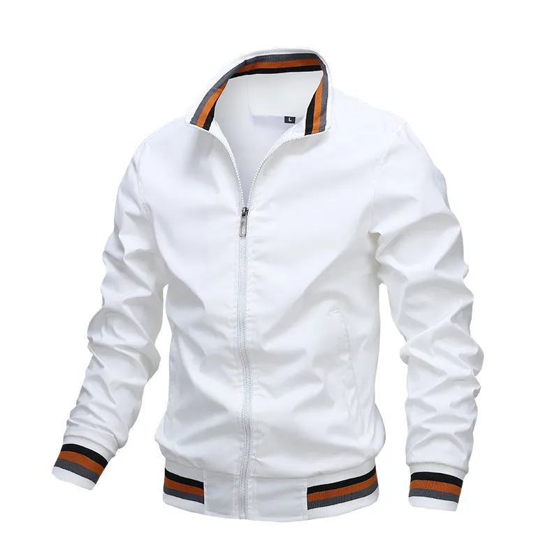 Bomber Jacket Lightweight Windbreaker Active Men Coat | B10