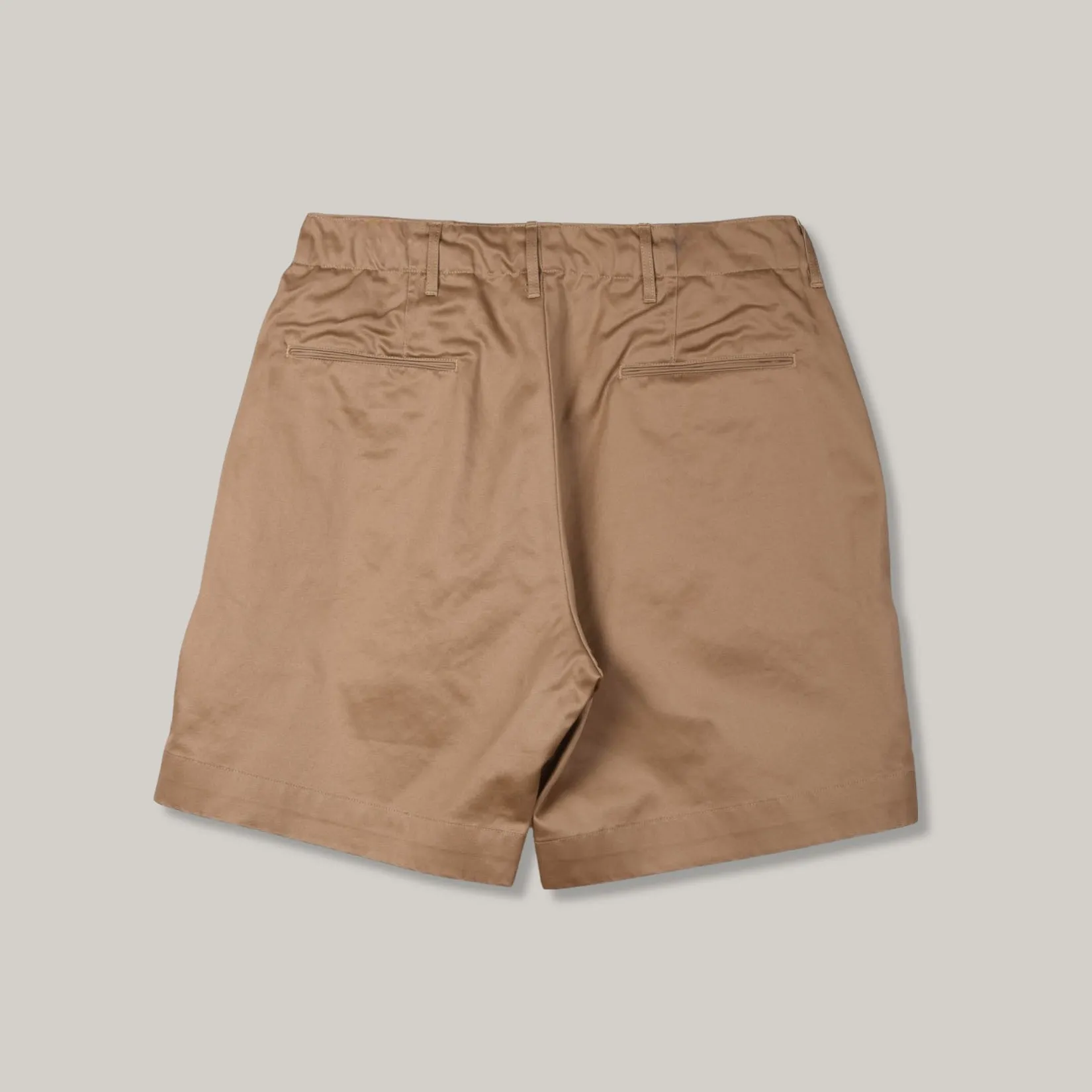 BUZZ RICKSON MILITARY CHINOS 1945 MODEL SHORTS - BEIGE