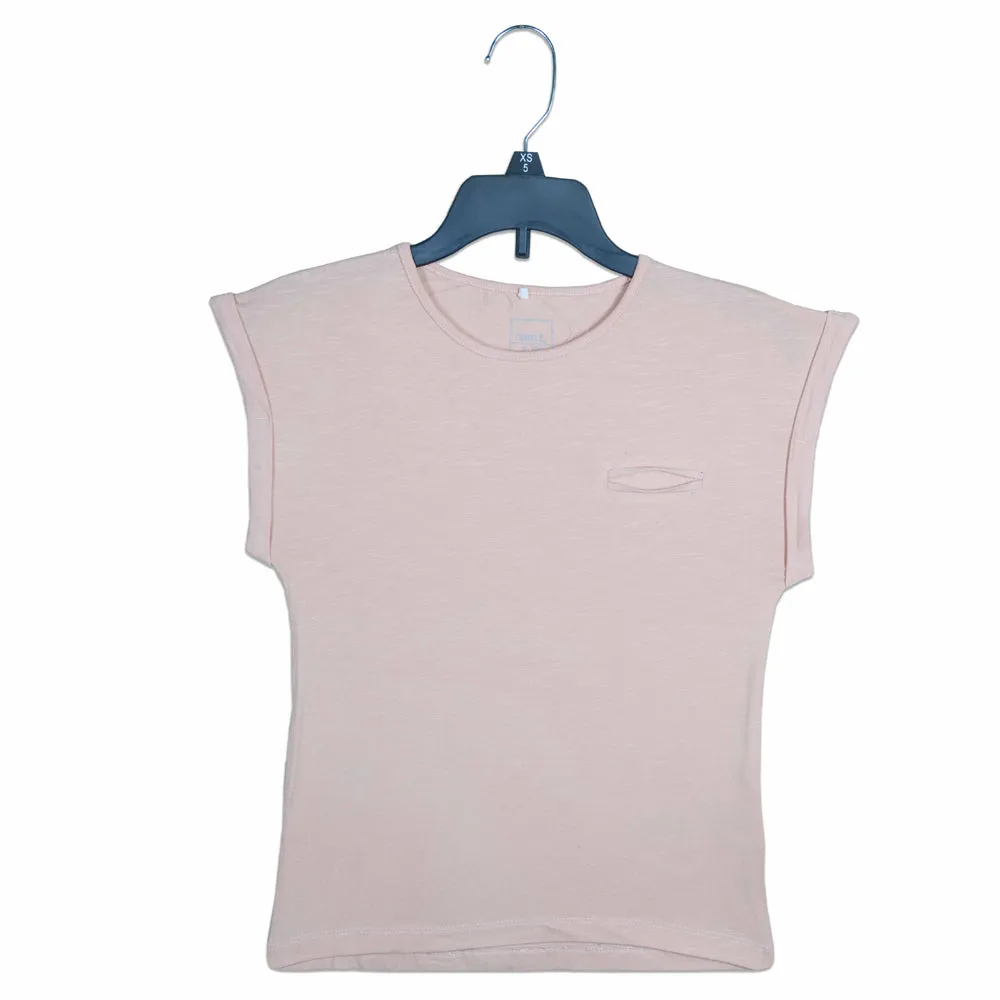 C1553 NI Its Cool Plain Mustered T-Shirt