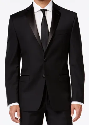 Calvin Klein Slim X-fit Infinite Stretch Black Tuxedo Jacket