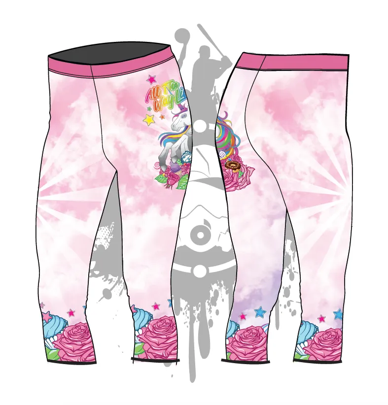 Candicorn Womens leggings