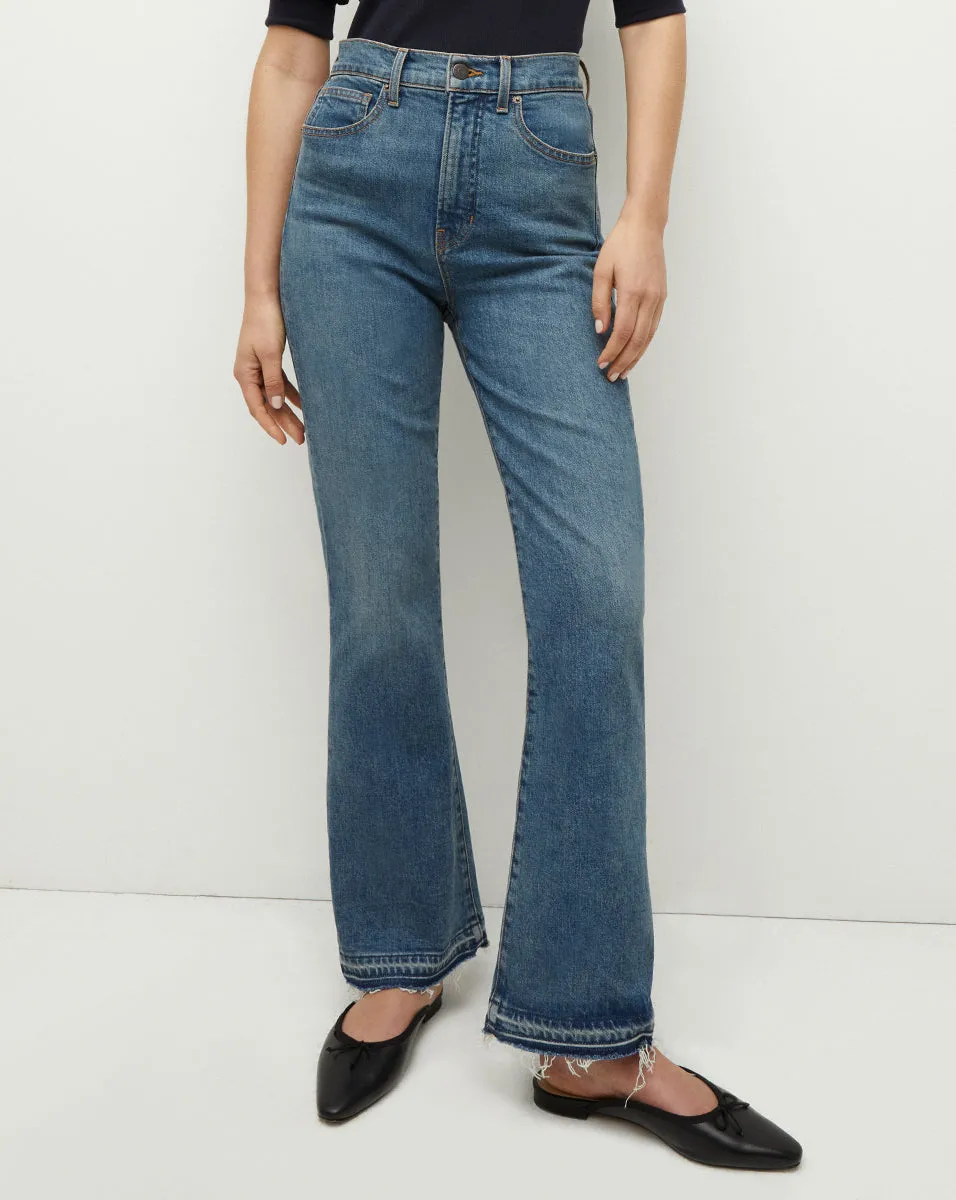 Carson Released Hem Kick-Flare Jean