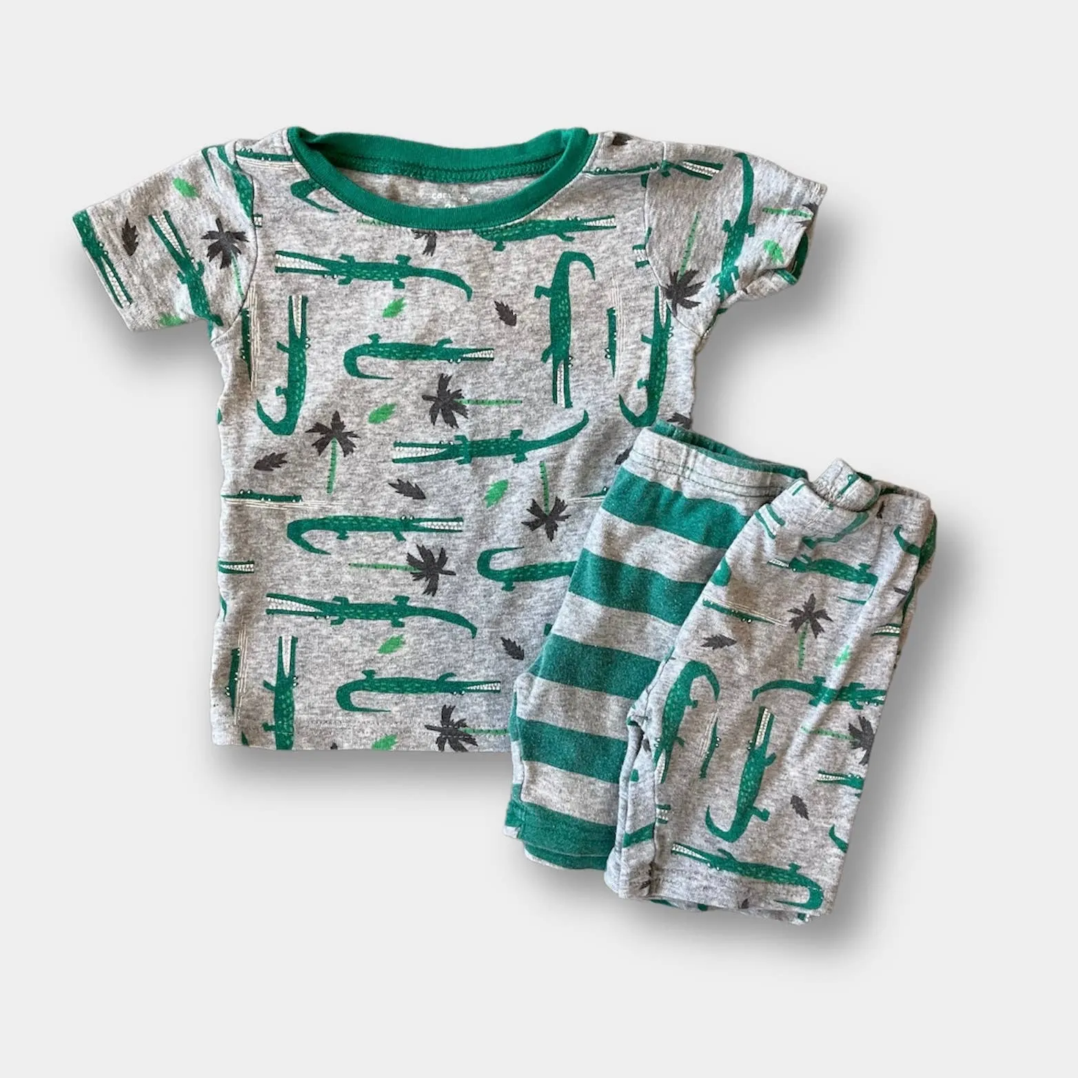 Carter's Alligator Pajama Set 2T