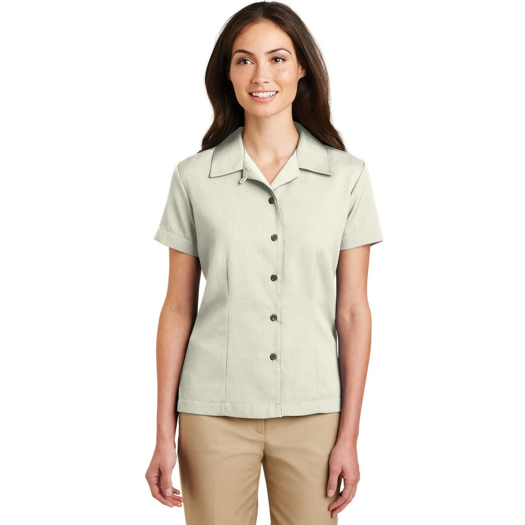 CLOSEOUT - Port Authority Ladies Easy Care Camp Shirt