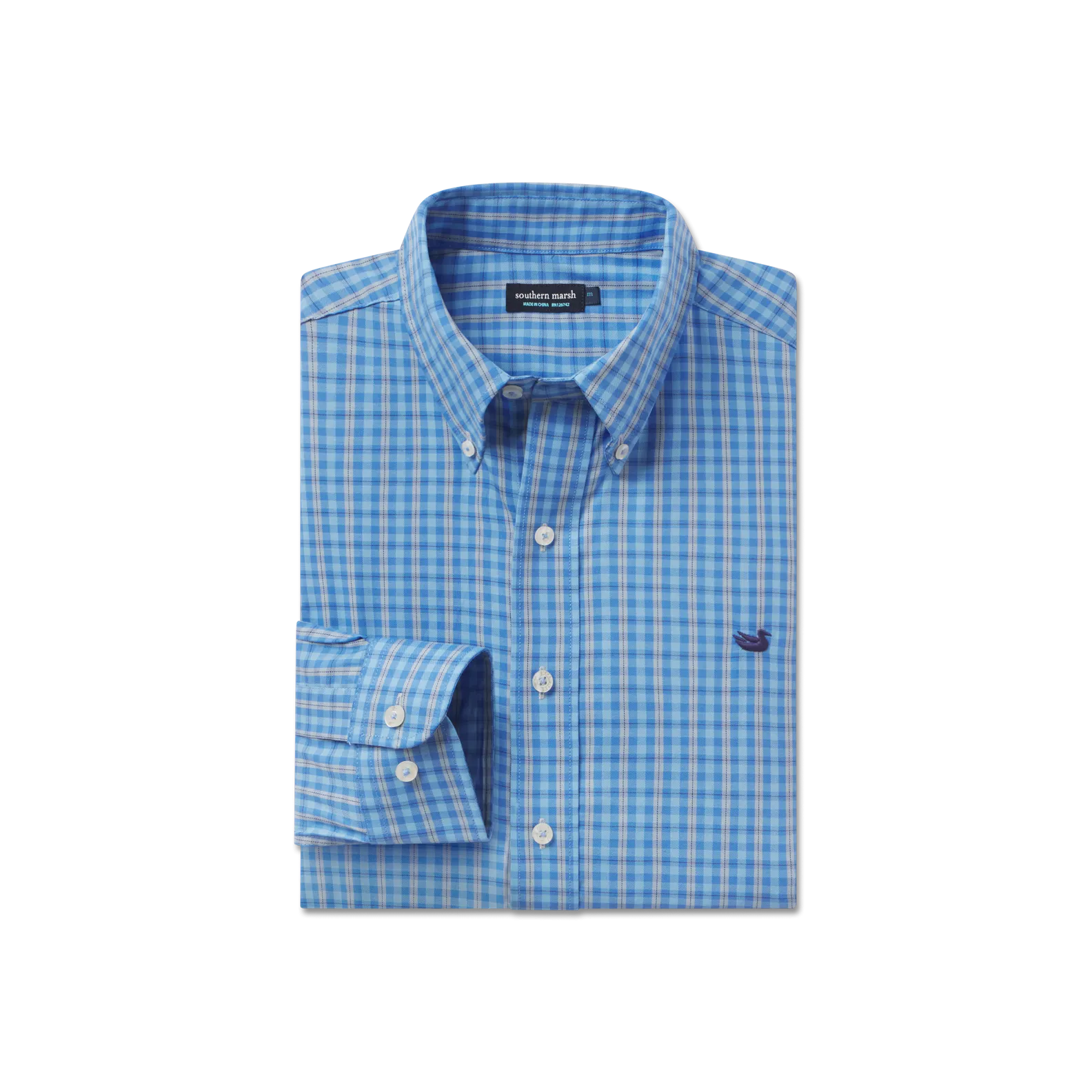 Collier Gingham Dress Shirt