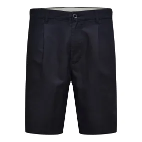 COMFORT-JONES LINEN SHORTS  -black