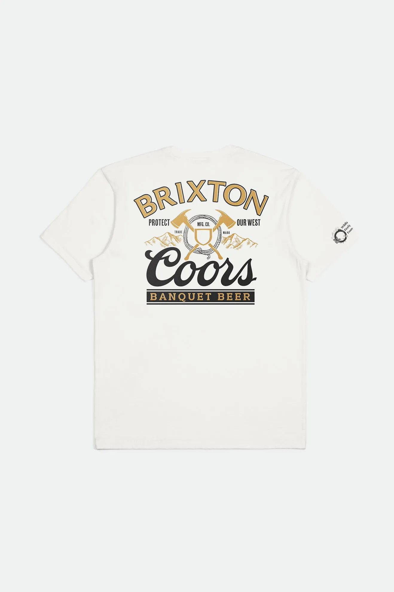 Coors Protect Our West S/S Tailored Tee - Off White