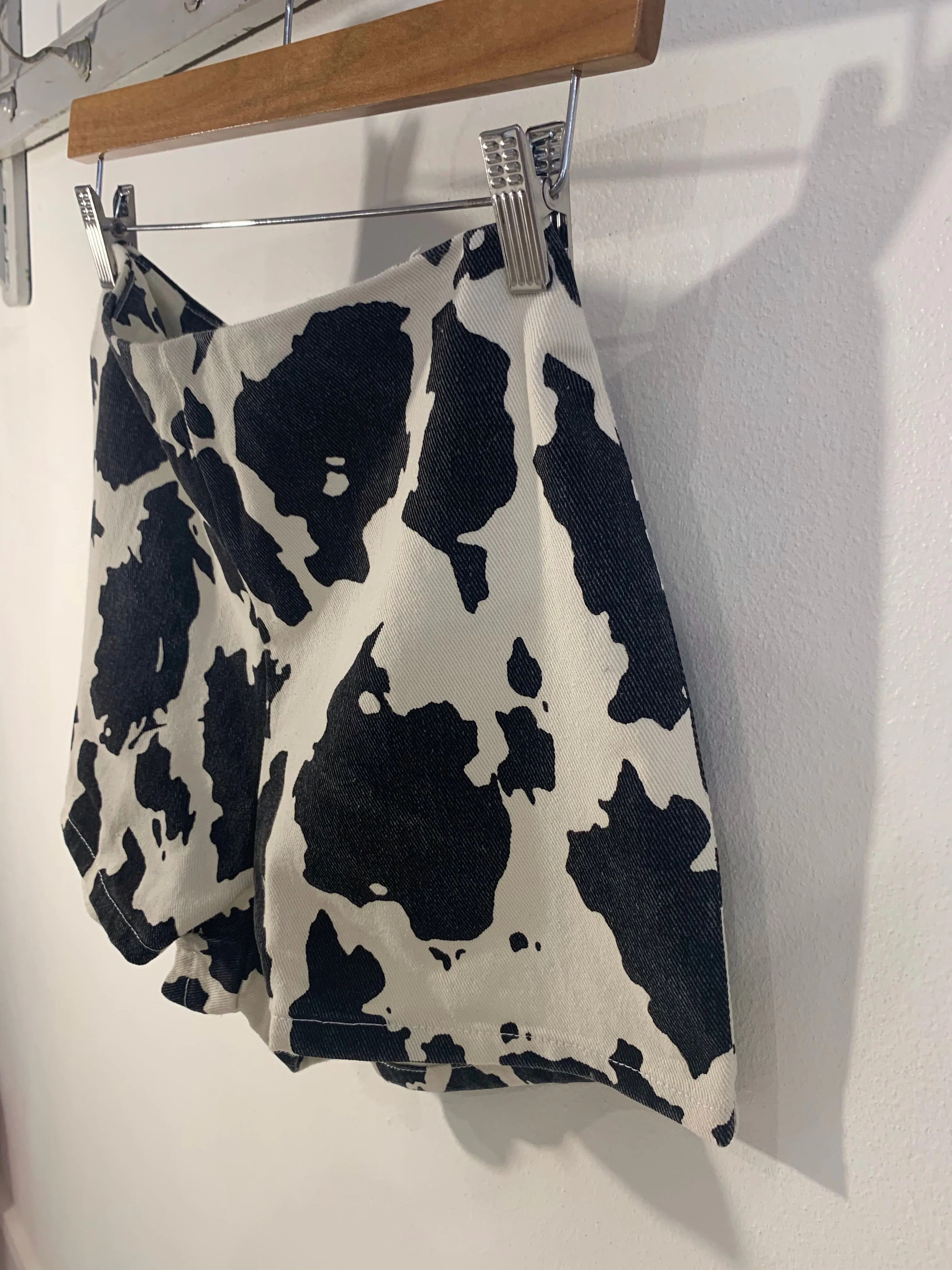 Cow Print Shorts