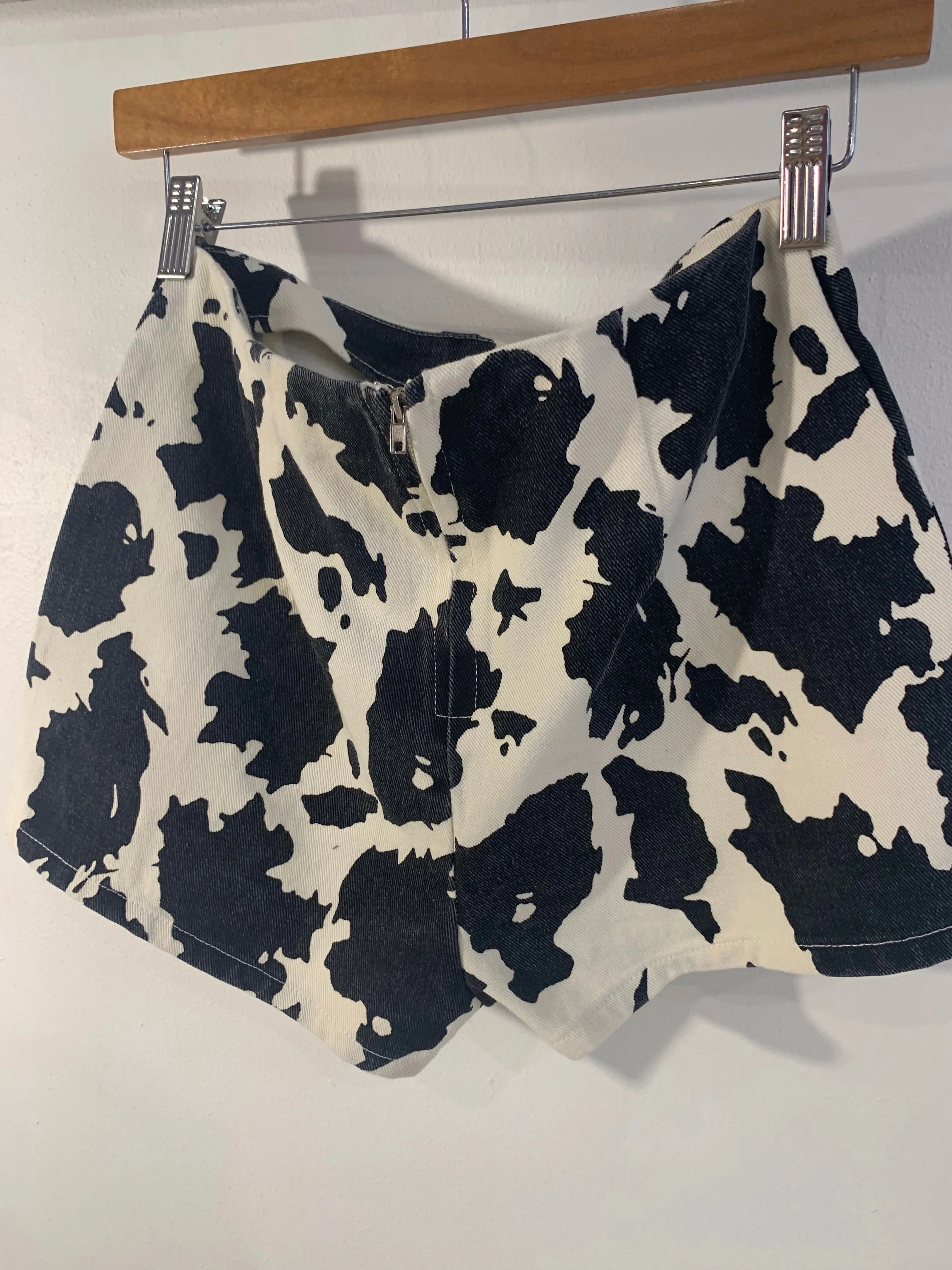 Cow Print Shorts