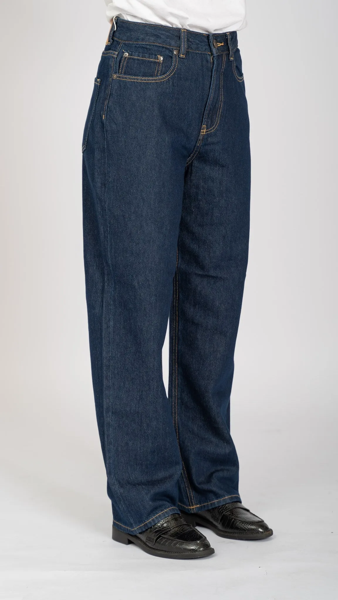 De Originale Performance Loose Jeans - Dark Blue Denim