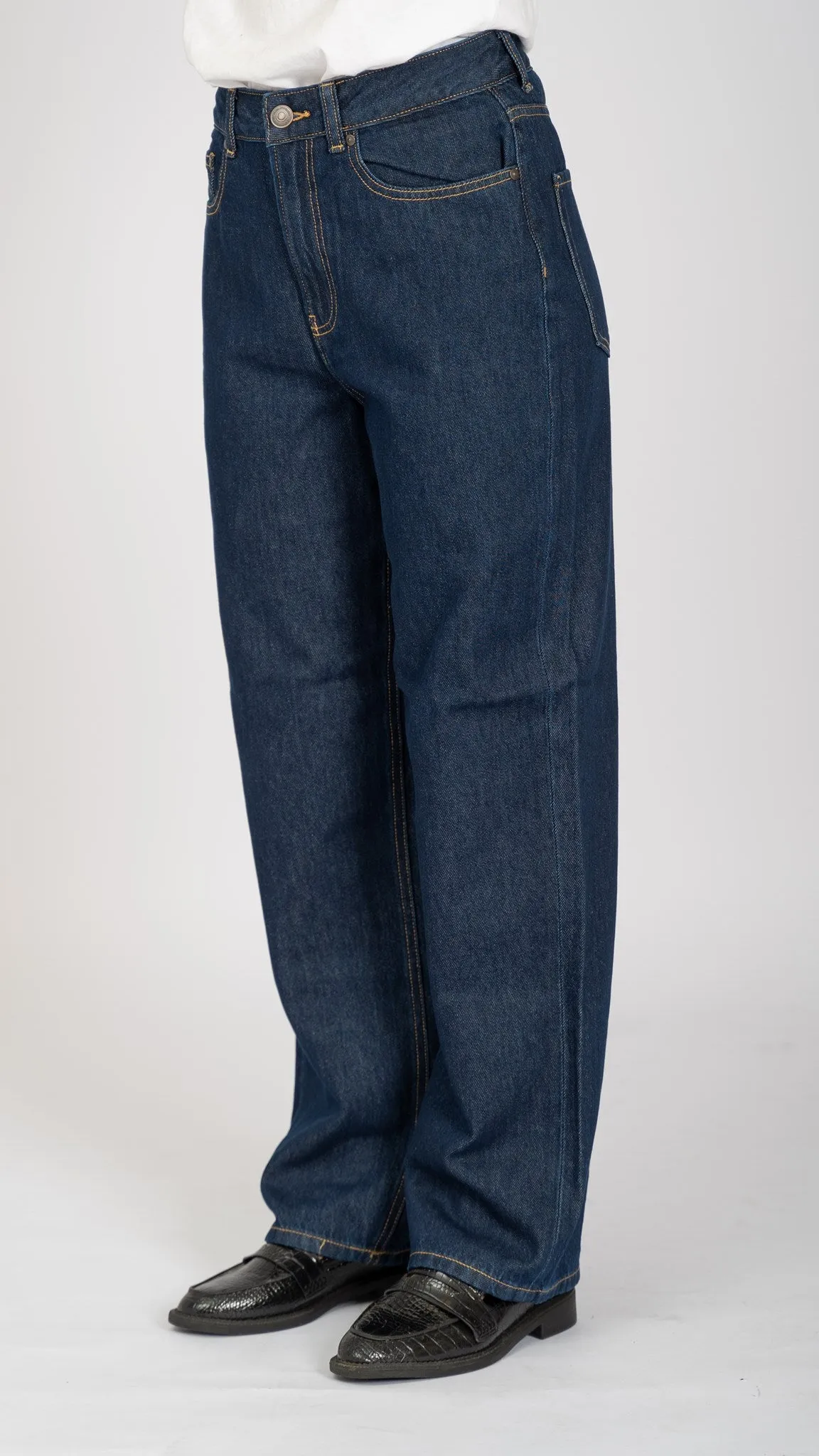 De Originale Performance Loose Jeans - Dark Blue Denim