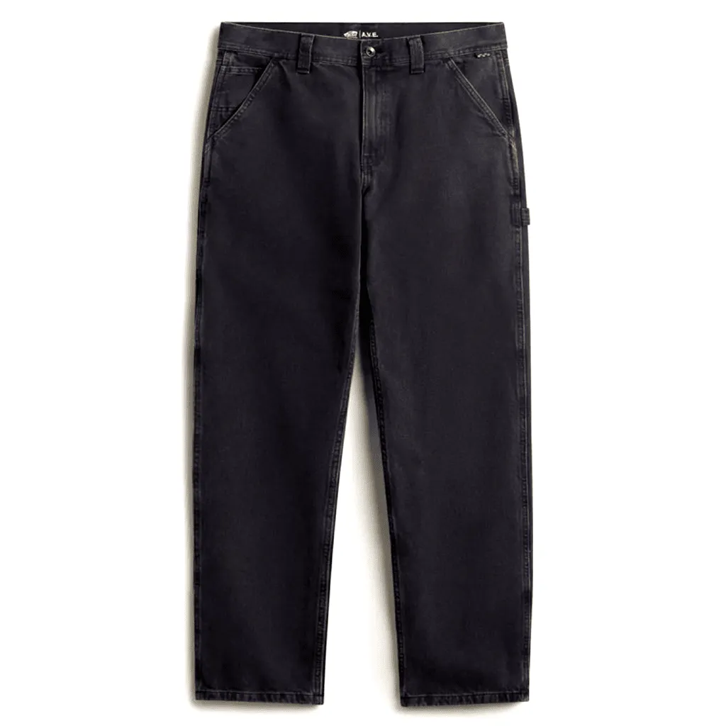 Drill chore AVE loose carpenter pants - Pirate black