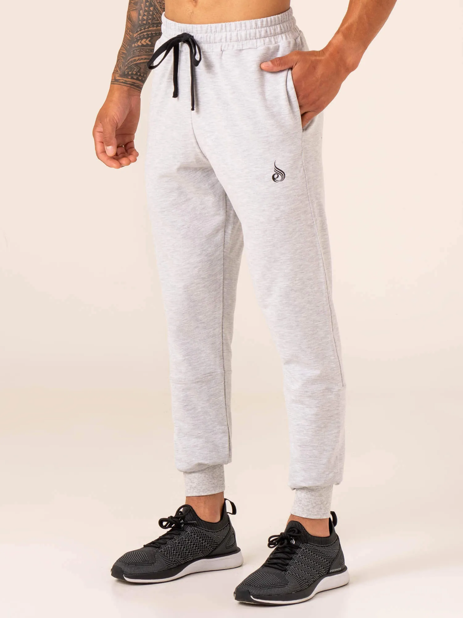 Emerge Track Pant - Snow Grey Marl