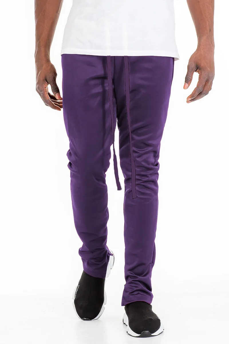 ESSENTIAL BASIC PLAIN SOLID TRACK PANT