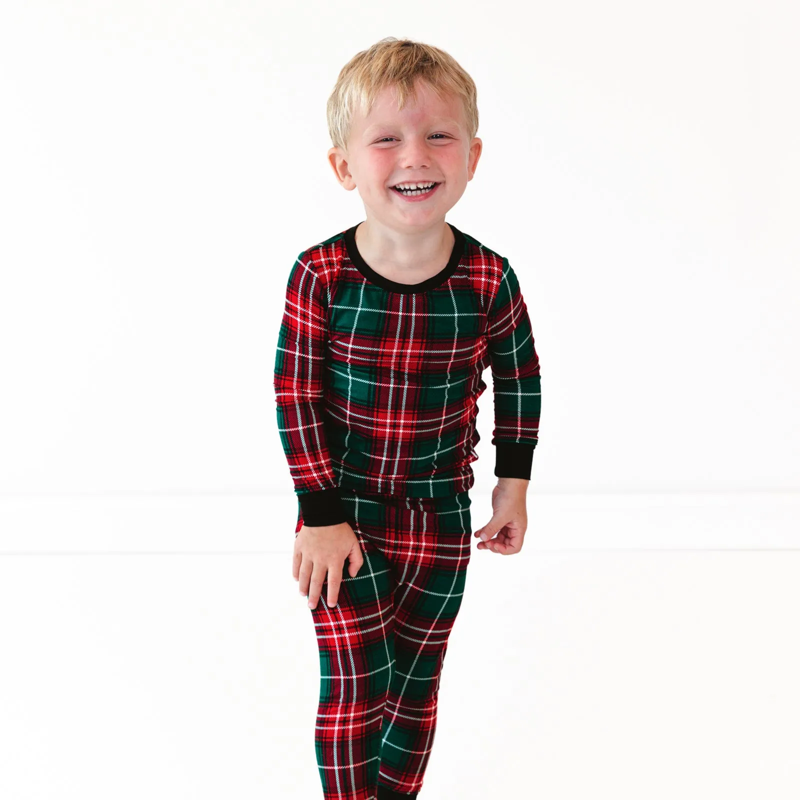 Fireside Plaid Two-Piece Pajama Set