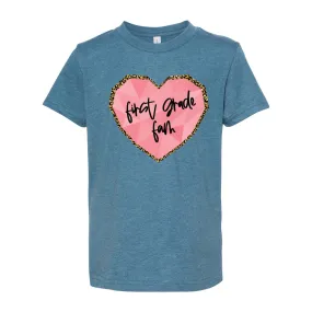 First Grade YOUTH Heart T-Shirt