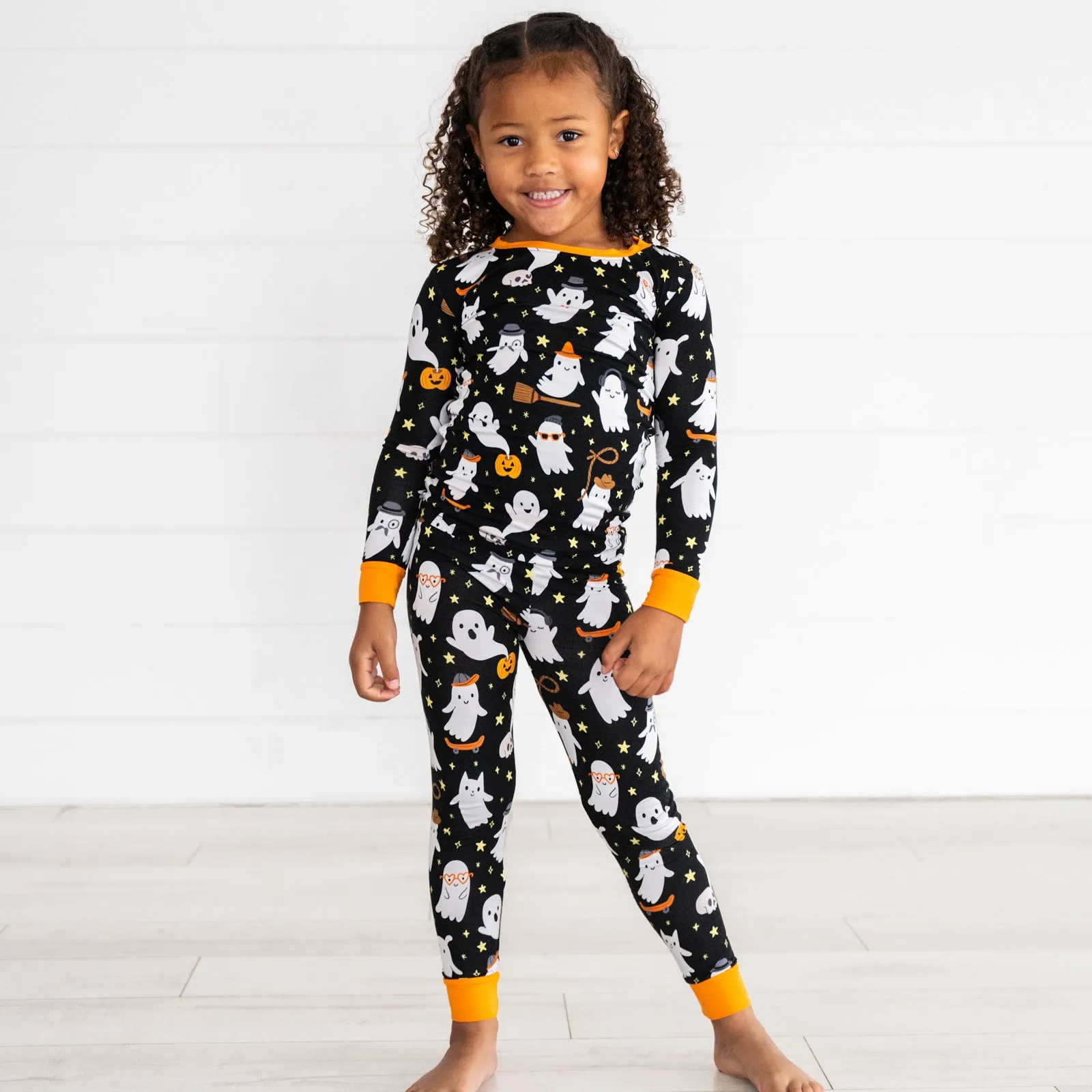 Friendly Ghosts Two-Piece Pajama Set