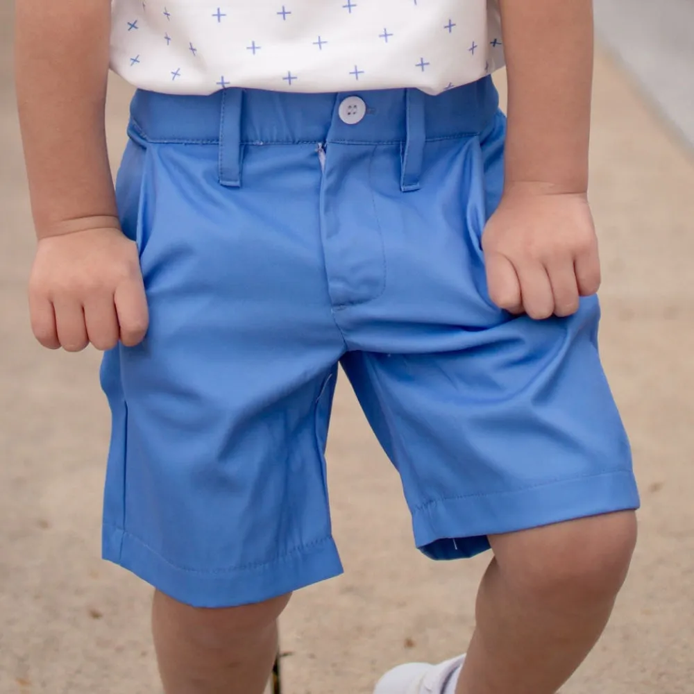 Golf Shorts - French Blue