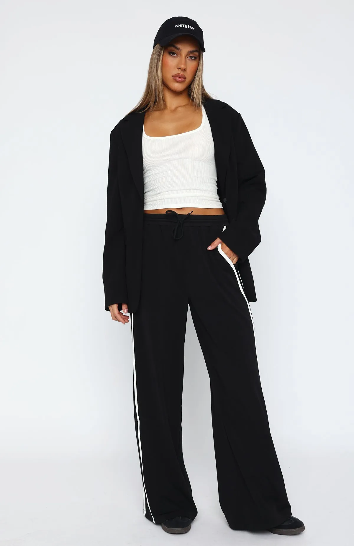 Good For You Track Pants Black