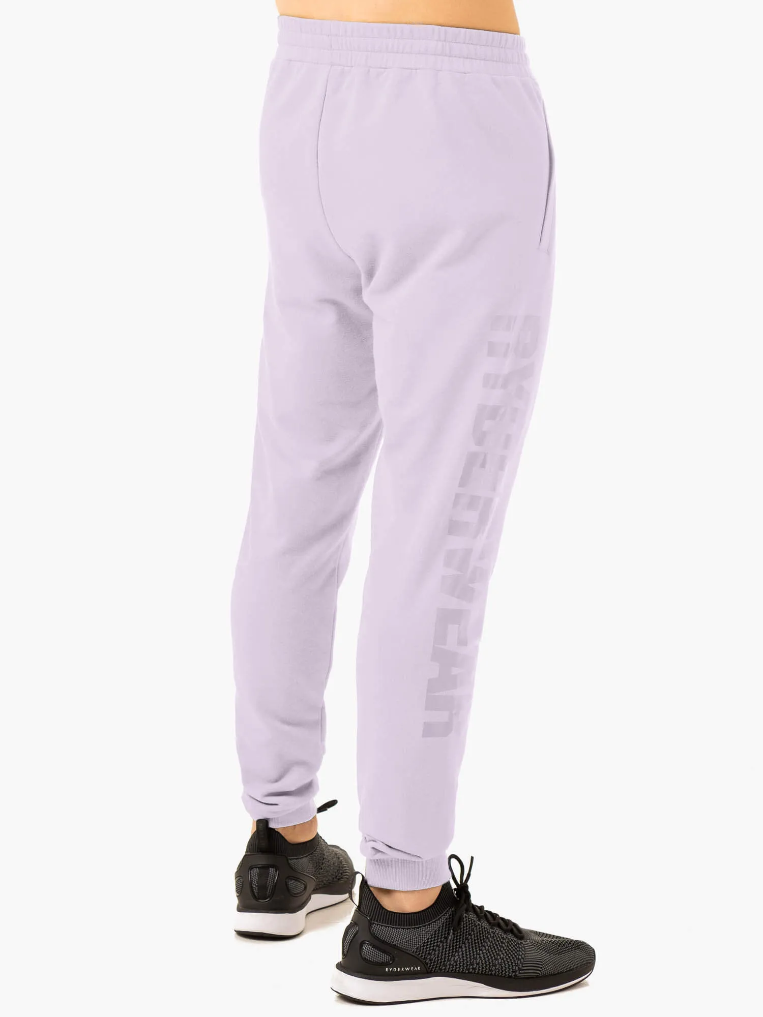 Heritage Fleece Track Pants - Lavender