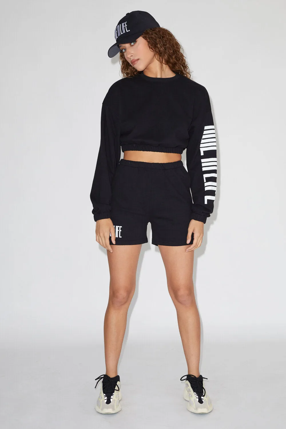 JNL Cropped Set (Black)