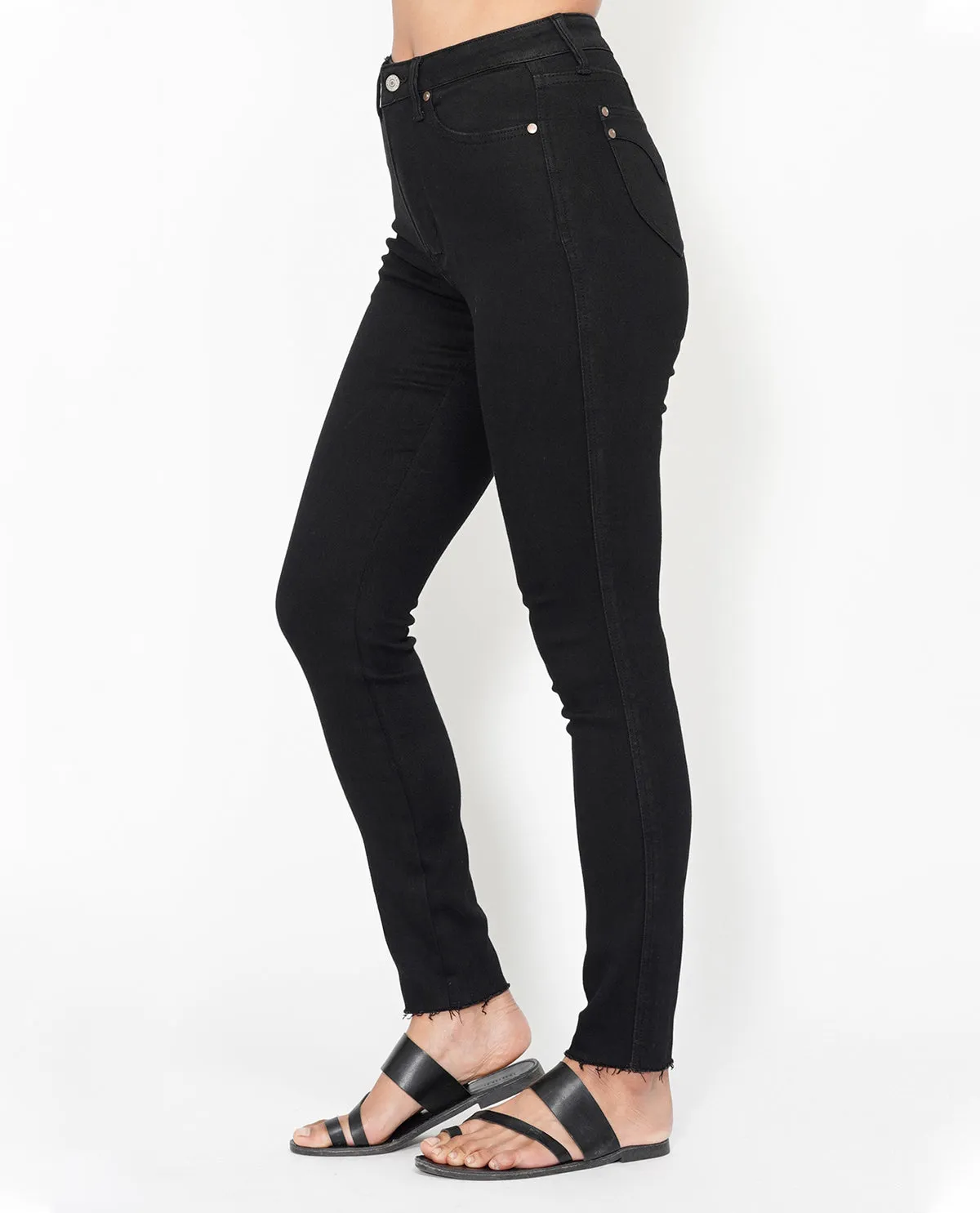 Judy Blue High Waist Tummy Control Shield Pocket Skinny Jean