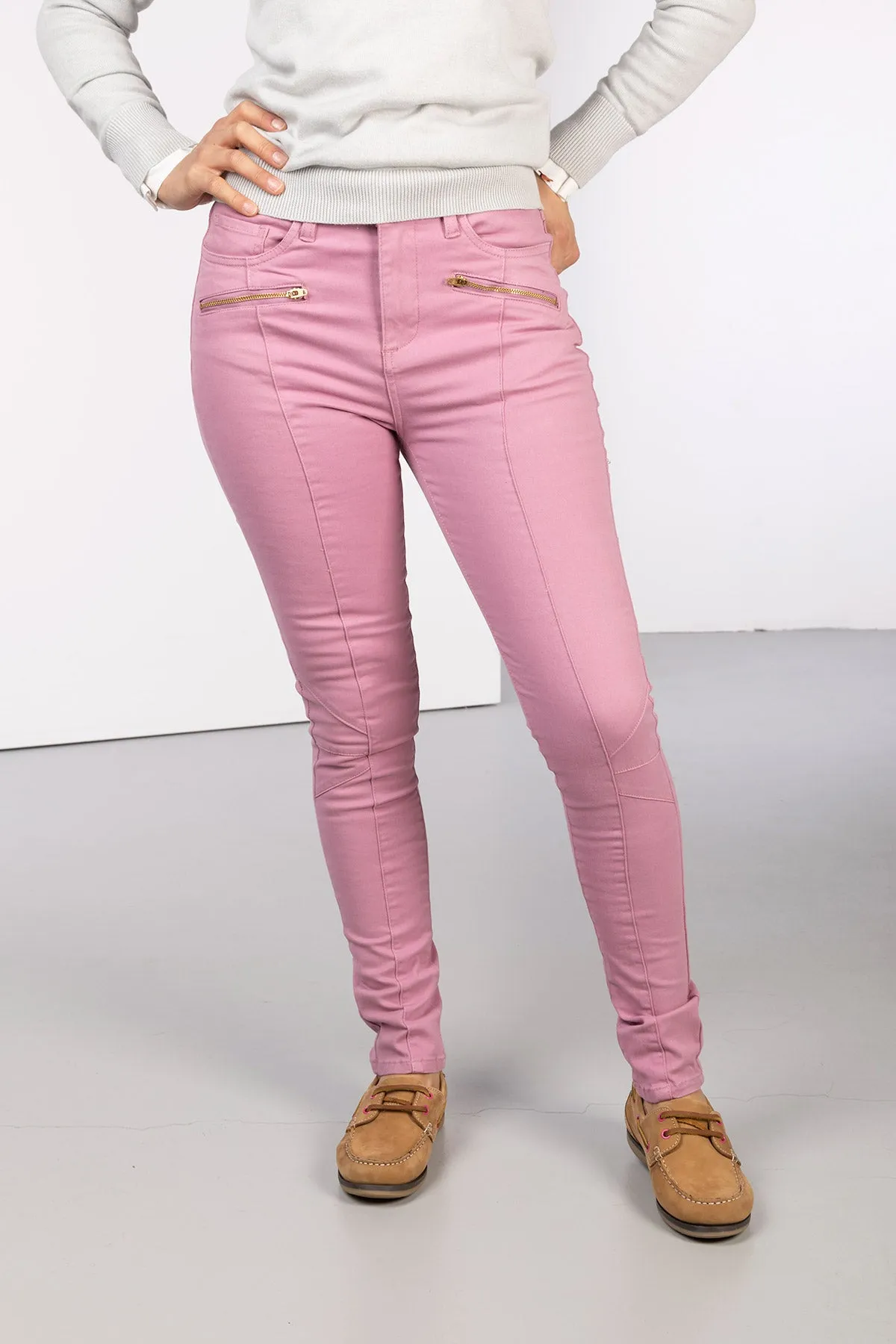 Ladies Biker Jeans - Ella