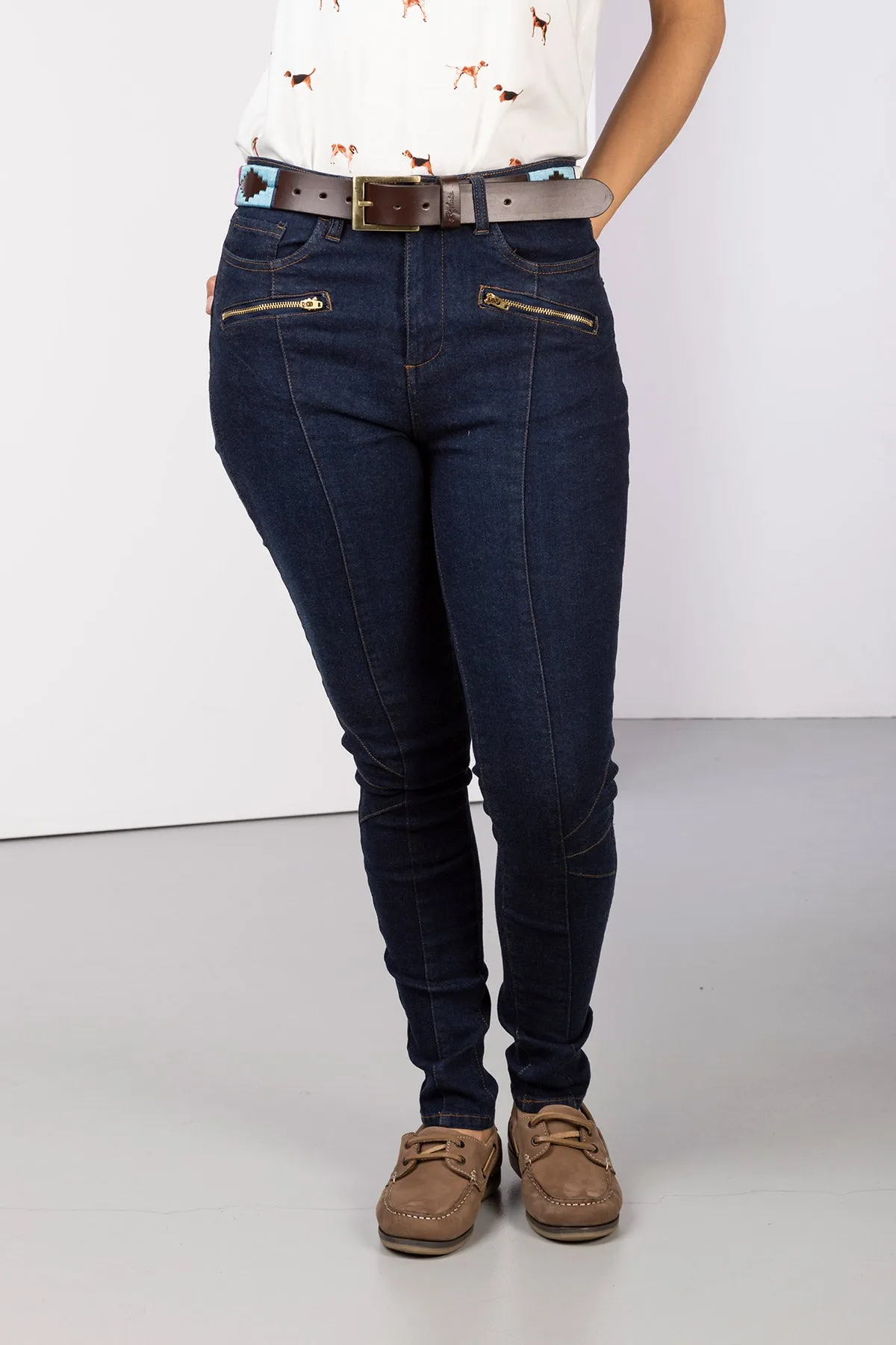 Ladies Biker Jeans - Ella