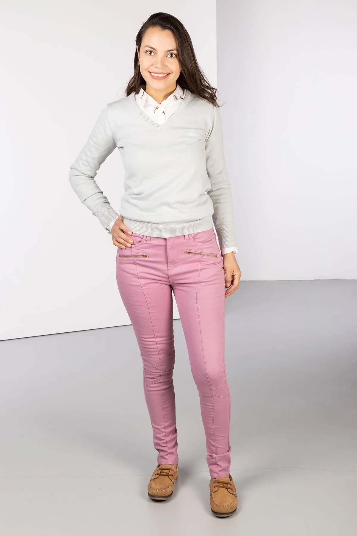 Ladies Biker Jeans - Ella