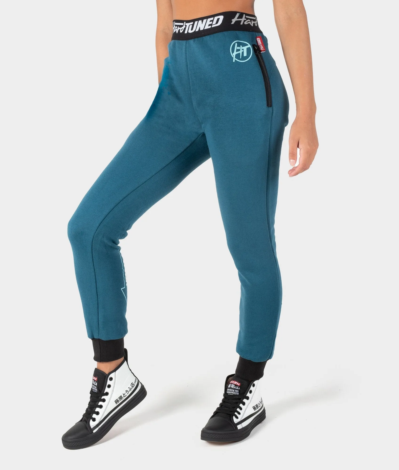 Ladies Power Over Trackies - Teal