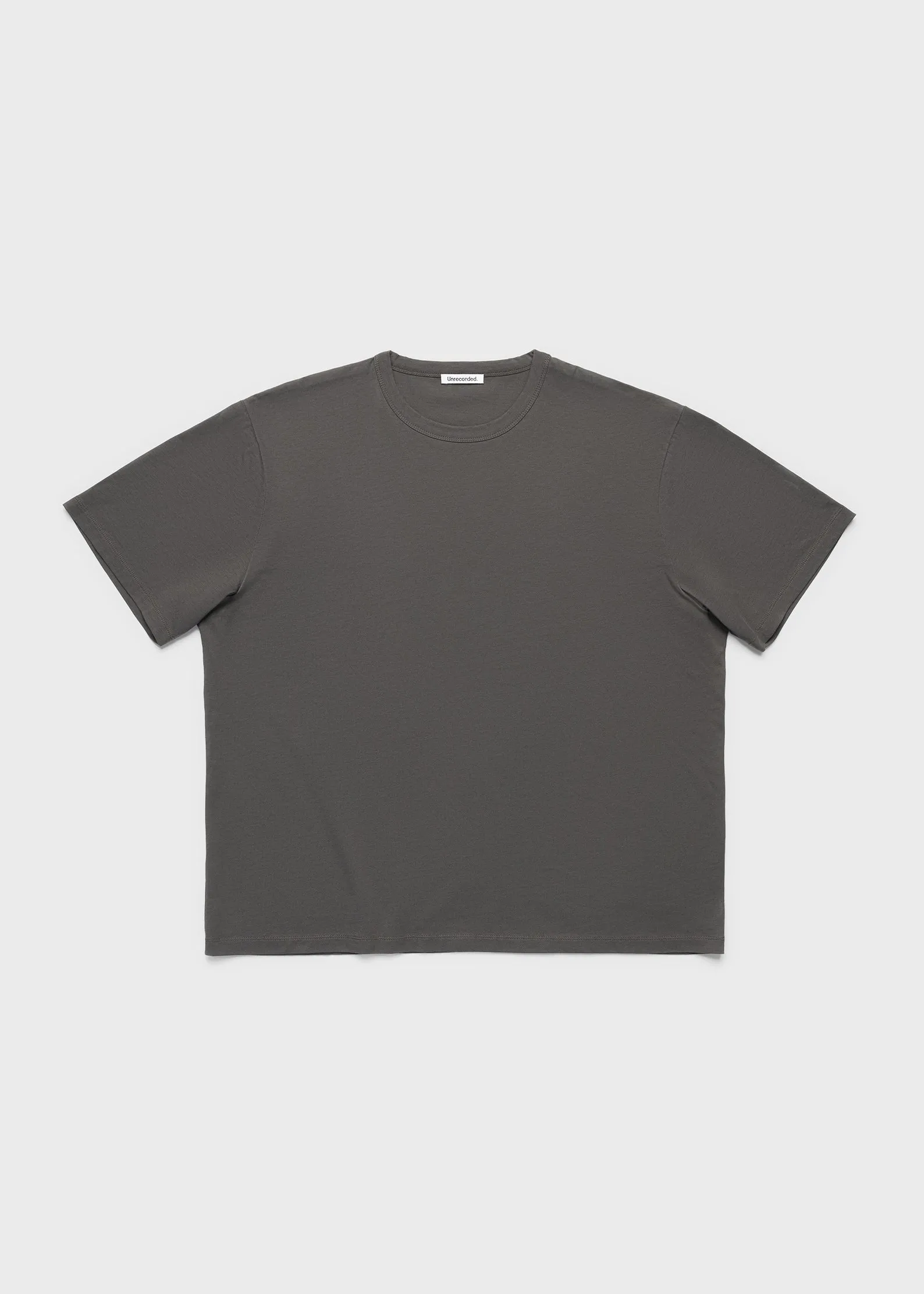 Lightweight Boxy T-Shirt - Charcoal