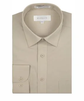 Marquis Modern Fit Dress Shirt - Sand