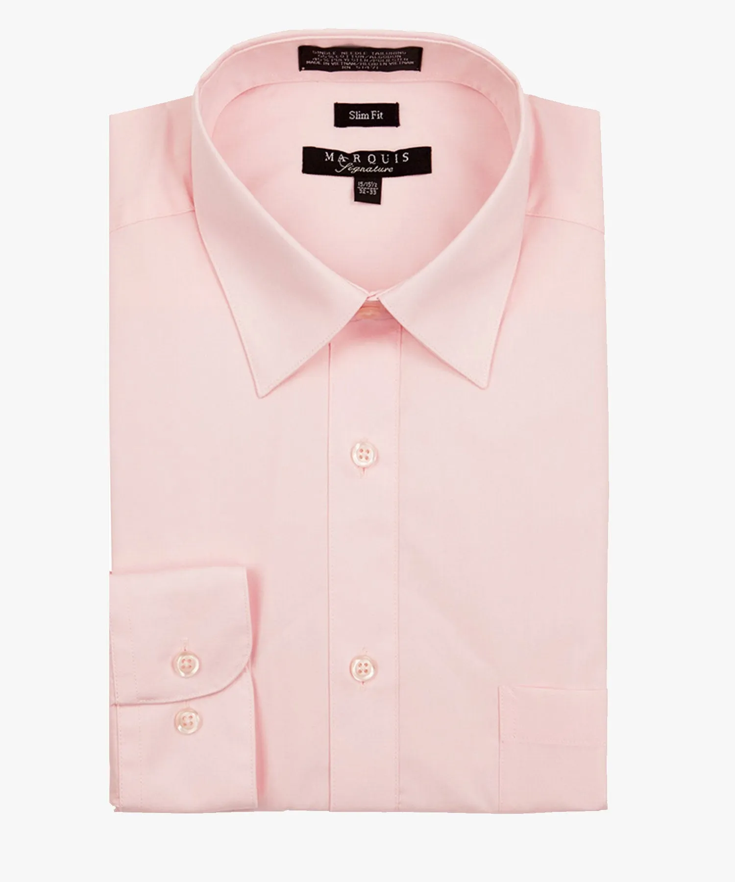 Marquis Slim Fit Dress Shirt - Pink