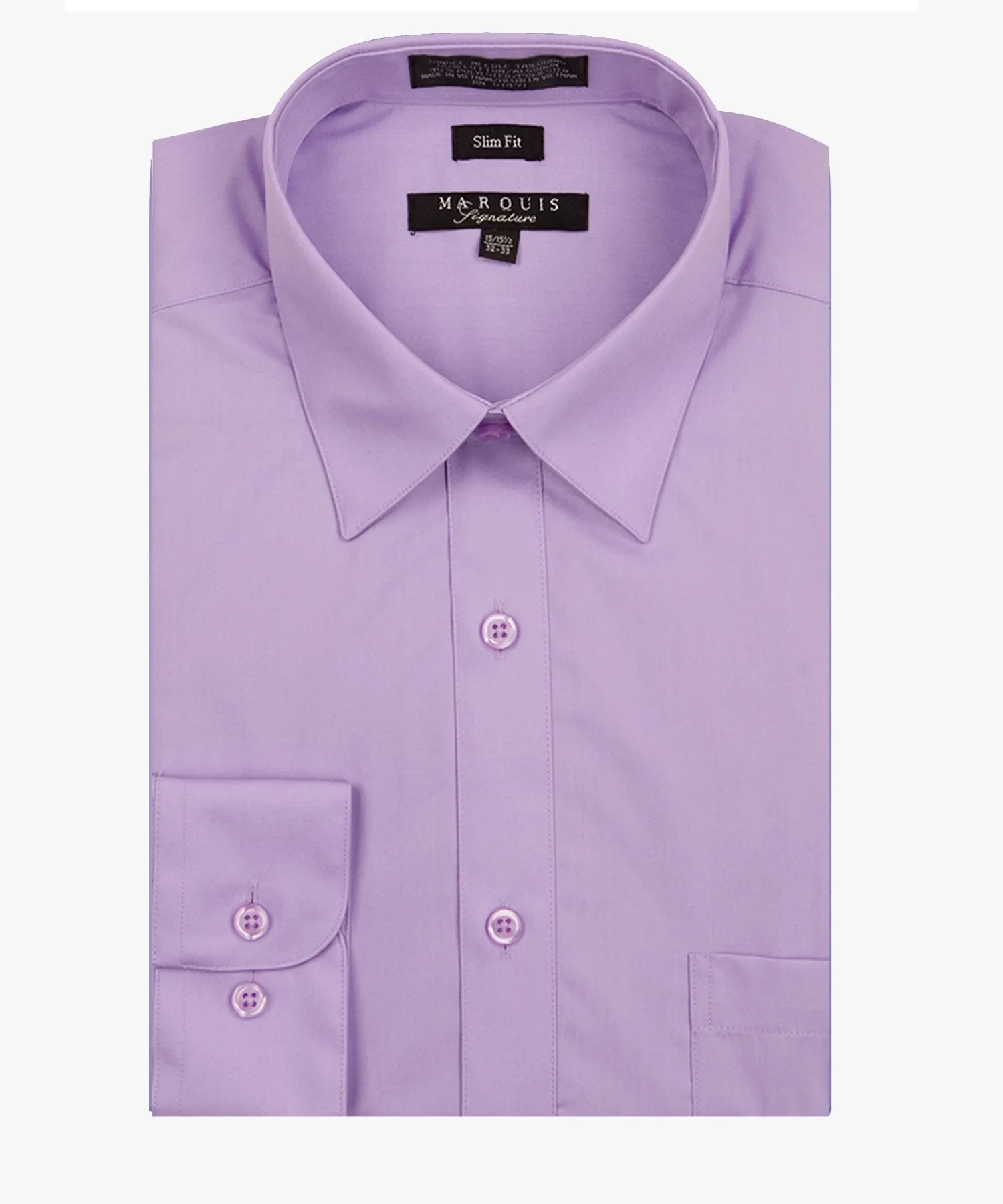 Marquis Slim Fit Dress Shirt - Violet