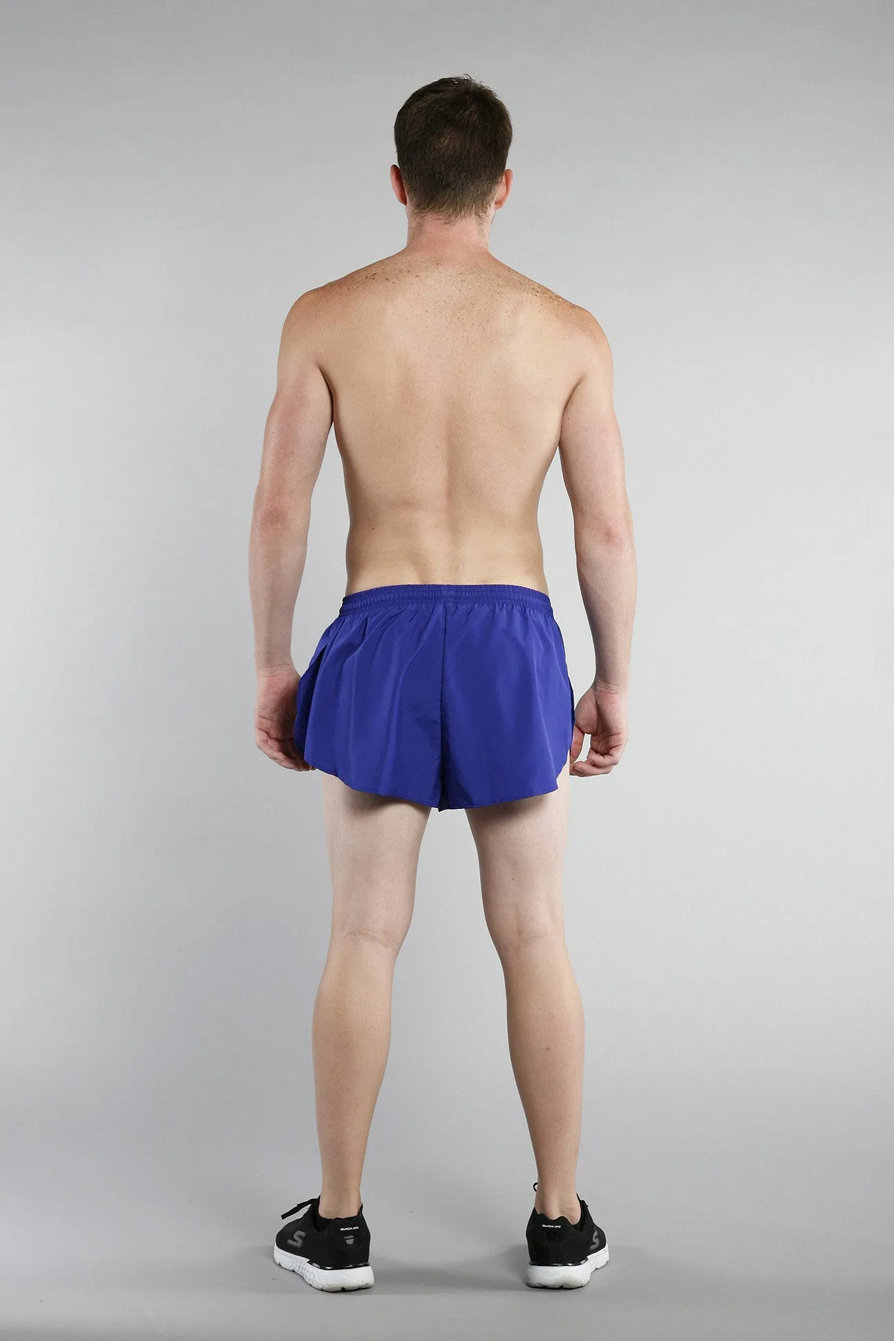 Men's 1" Elite Split Shorts- Kansas